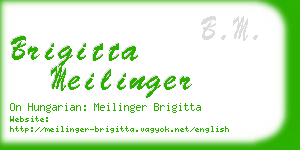 brigitta meilinger business card